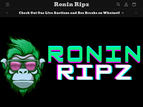 roninripz.com homepage screenshot