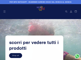 New3d homepage screenshot