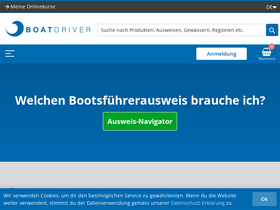 'boatdriver.ch' screenshot