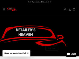 detailershaven.com homepage screenshot