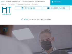 'htmedica.com' screenshot