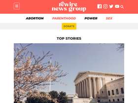 'rewirenewsgroup.com' screenshot