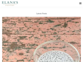 'elanaspantry.com' screenshot