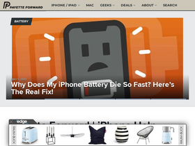 'payetteforward.com' screenshot