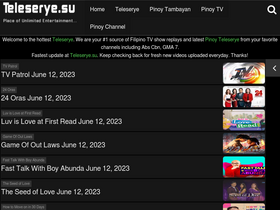 'teleserye.su' screenshot