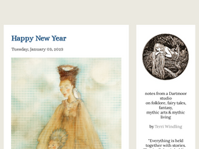 'terriwindling.com' screenshot