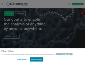 'community.nanoporetech.com' screenshot
