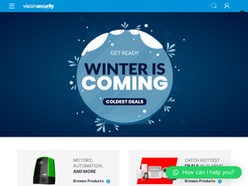 viscon.co.za homepage screenshot