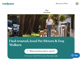 'madpaws.com.au' screenshot
