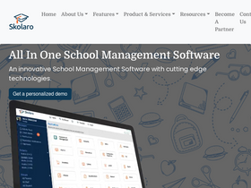 'skolaro.com' screenshot