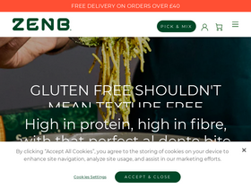 'zenb.co.uk' screenshot