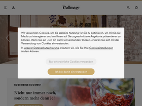 'dallmayr-versand.de' screenshot