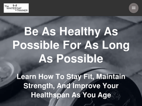 'whitecoattrainer.com' screenshot