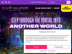 'wakethetiger.com' screenshot