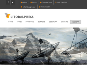 'litoralpress.cl' screenshot