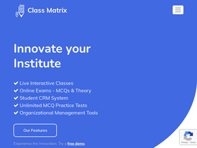 'classmatrix.org' screenshot