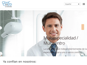 'clinic-cloud.com' screenshot