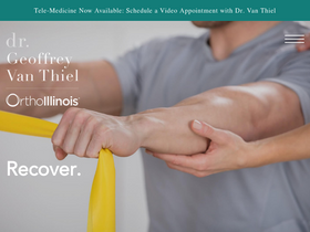 'vanthielmd.com' screenshot