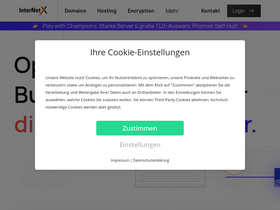 'internetx.com' screenshot
