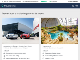 'travelcircus.nl' screenshot