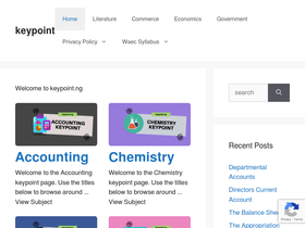 'keypoint.ng' screenshot