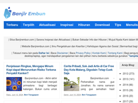 'banjirembun.com' screenshot