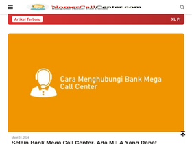 'nomercallcenter.com' screenshot