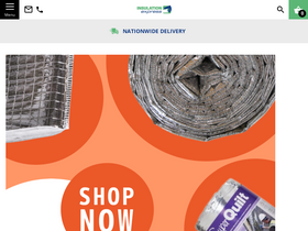'insulationexpress.co.uk' screenshot