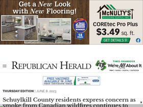 'republicanherald.com' screenshot