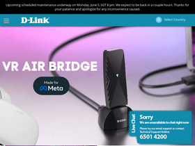 'dlink.com.sg' screenshot