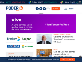 'poder360.com.br' screenshot