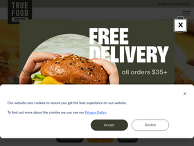 'truefoodkitchen.com' screenshot
