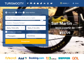 'turismocity.com.br' screenshot