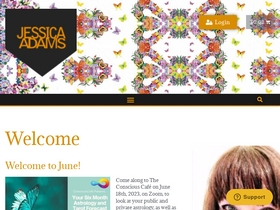 'jessicaadams.com' screenshot