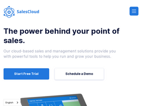 'salescloud.is' screenshot