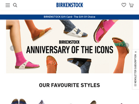 'birkenstock.in' screenshot