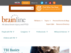 'brainline.org' screenshot