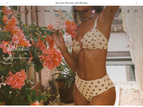 Koleha & Small Swim Club website screenshot