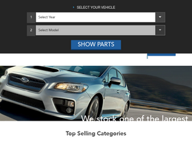 'subarupartspros.com' screenshot