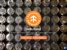fiftyfiftybrewing.com