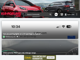 'kia-forums.com' screenshot