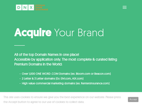 'dnx.com' screenshot