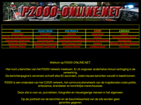 'p2000-online.net' screenshot