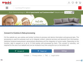 'opti-wohnwelt.de' screenshot