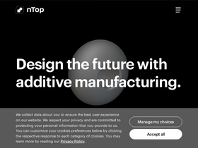 'ntopology.com' screenshot