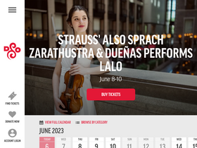 'dso.org' screenshot