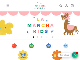 lamanchakids.com homepage screenshot
