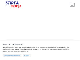 'stireadeiasi.ro' screenshot
