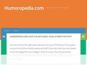 'humoropedia.com' screenshot