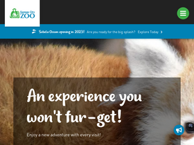 'kansascityzoo.org' screenshot